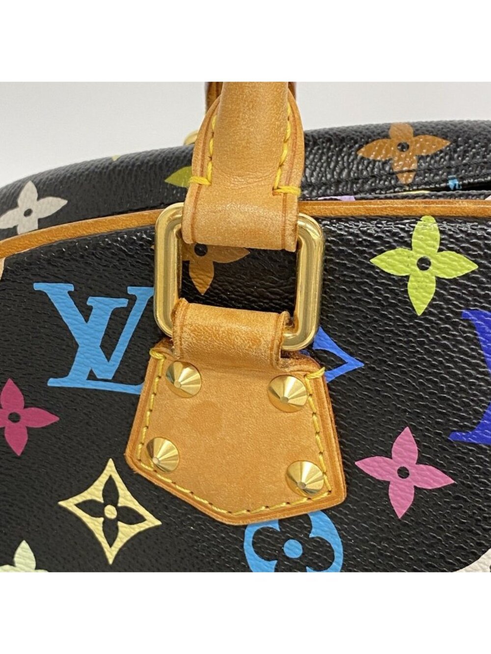 Louis Vuitton Handbag Monogram Multicolor Tourville Noir - Picture 10 of 10